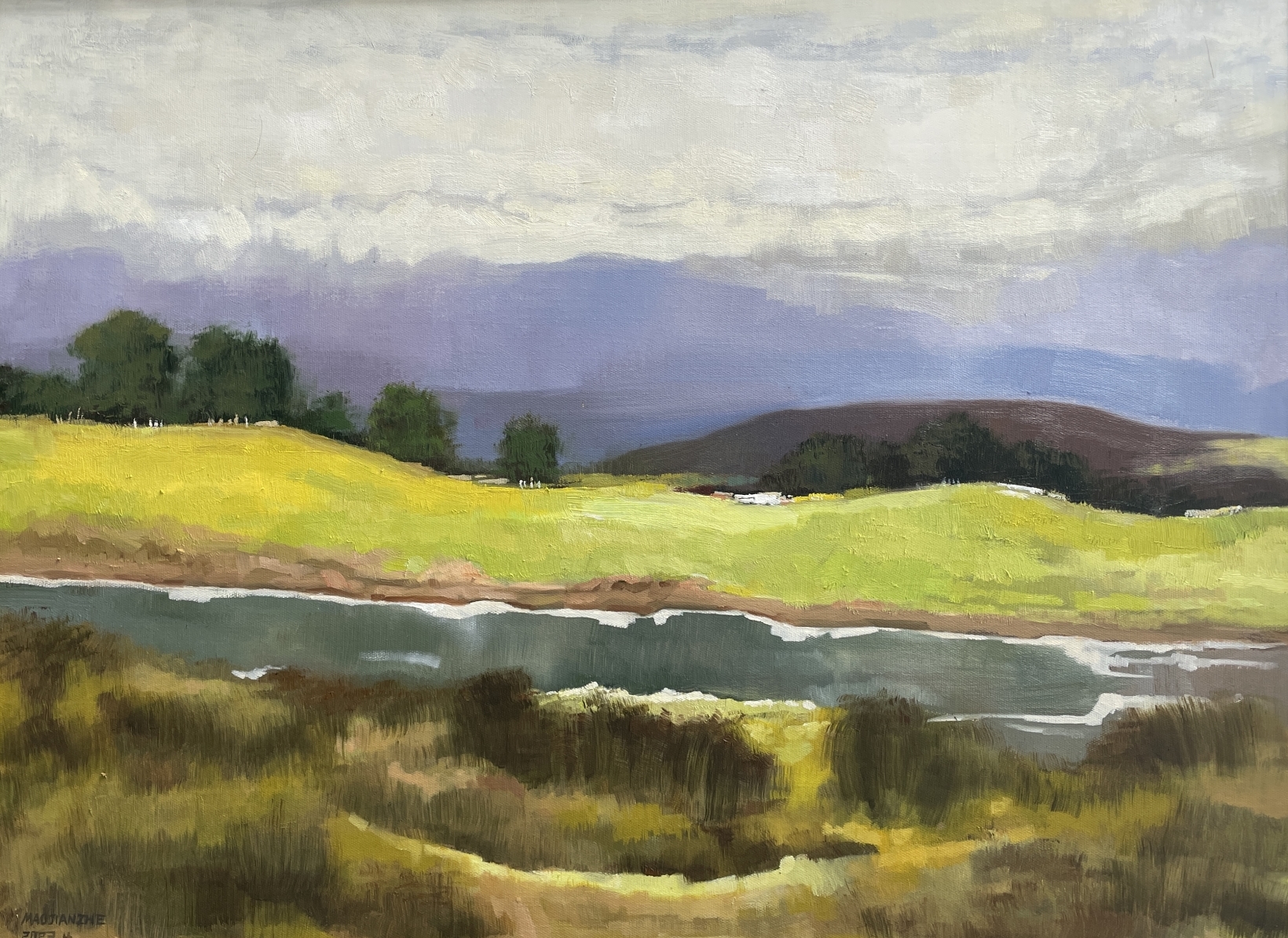 毛建喆《田园小景》.jpg 毛建喆《田园小景》.jpg