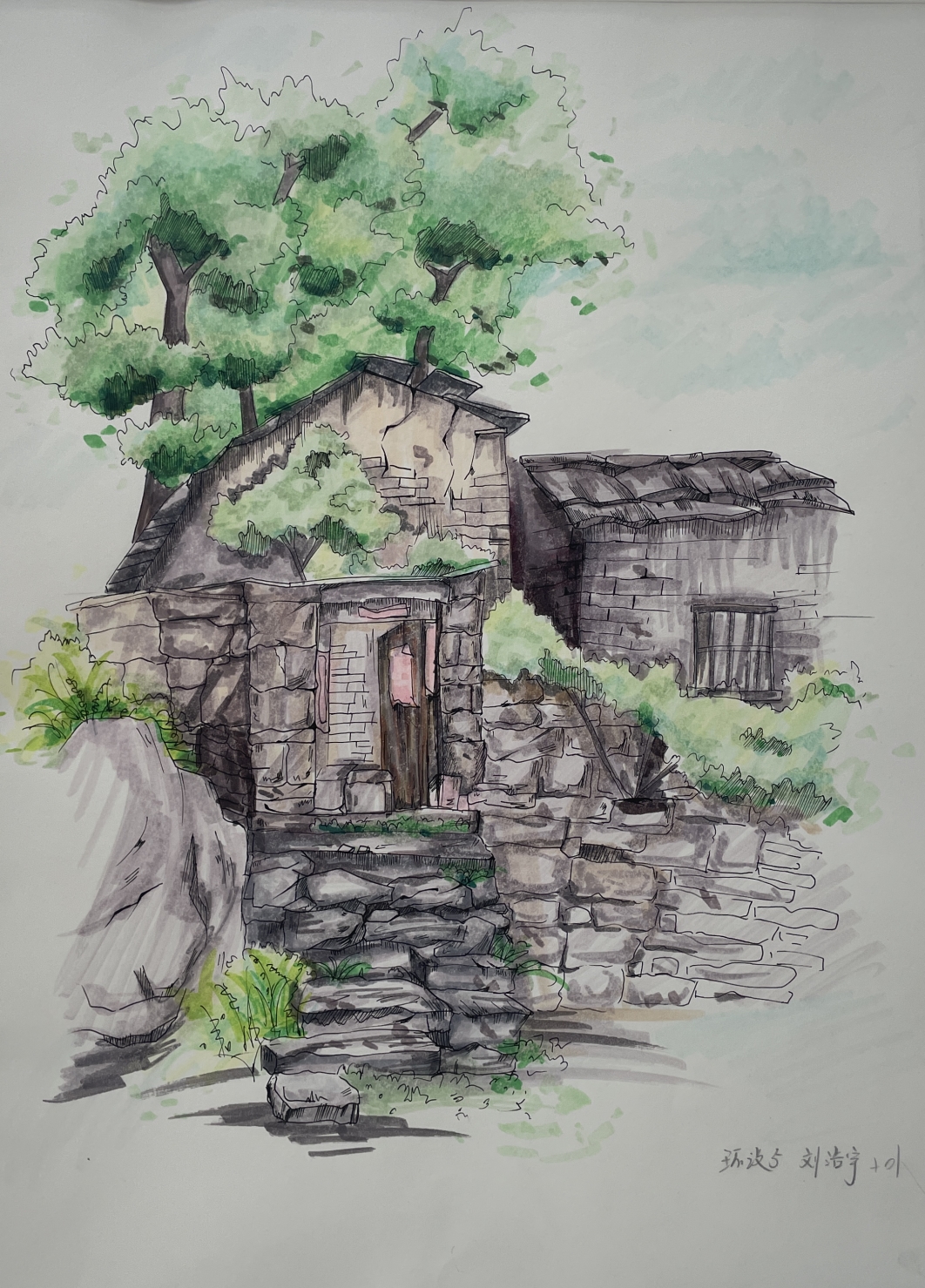 刘浩宇《青木古屋》.jpg 刘浩宇《青木古屋》.jpg