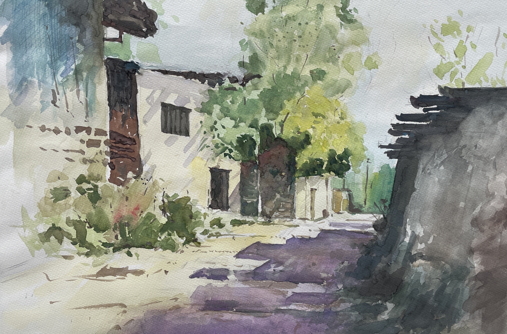 王晴宜《村舍小景》.jpg 王晴宜《村舍小景》.jpg