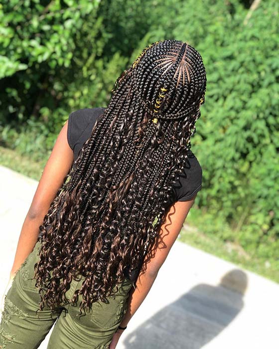 New Black Braided Hairstyle for african women – African10