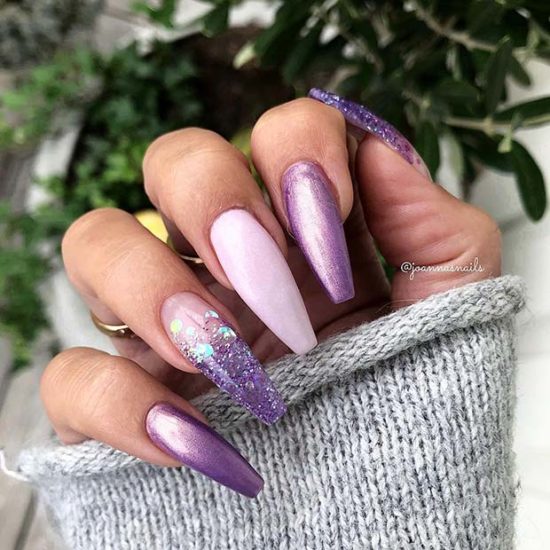20 different ways to wear long box nails – African10