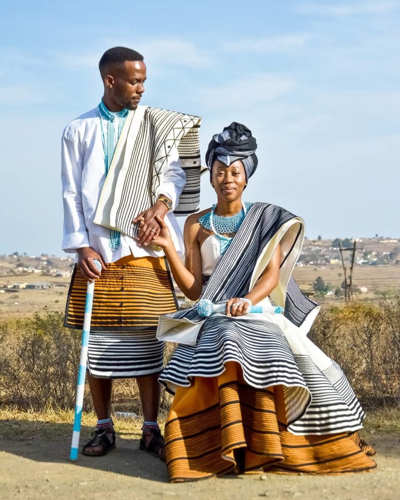 African Xhosa Traditional Attire Xhosa Attire African Traditional ...