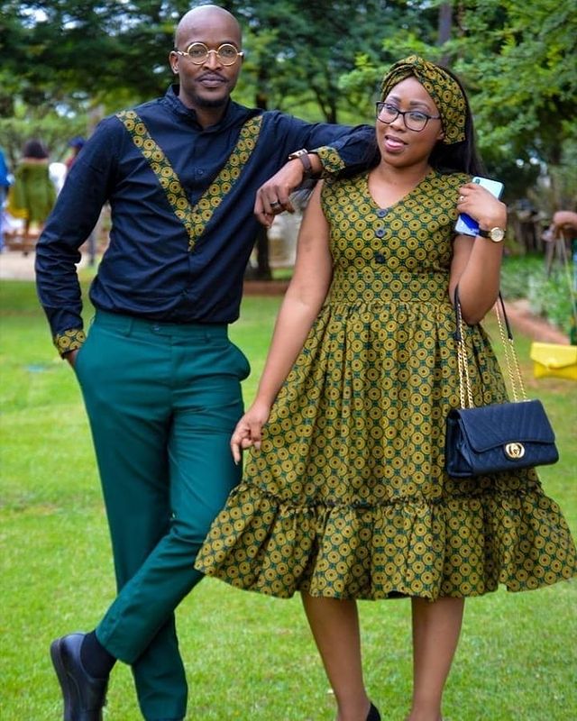 traditional attire couples