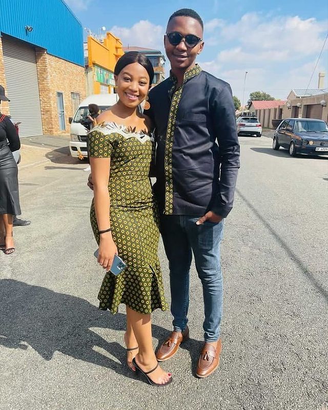 Shweshwe dresses south africa traditional weddings 2021 - African10