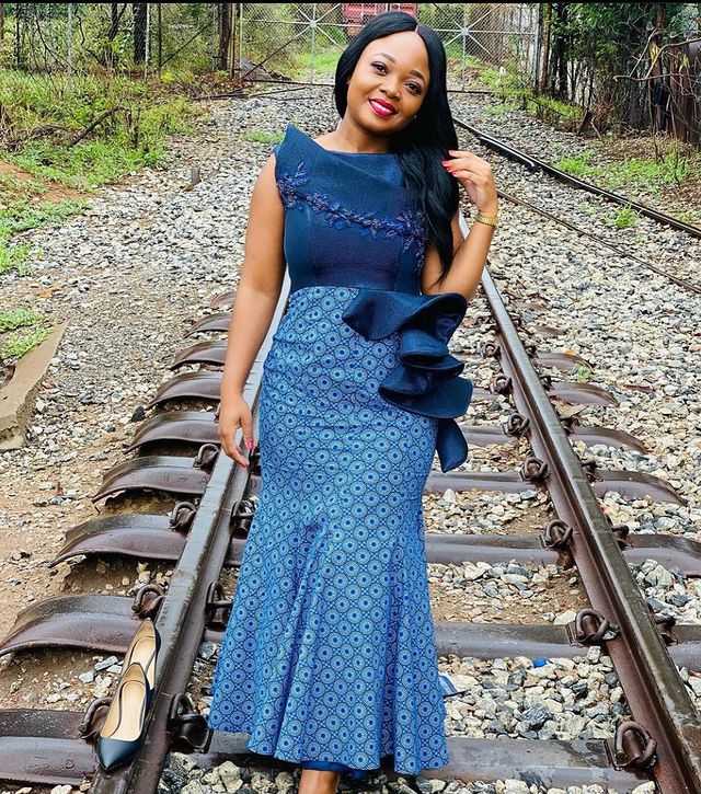 Modern Elegant Shweshwe dresses 2022 For African Women’s – African10