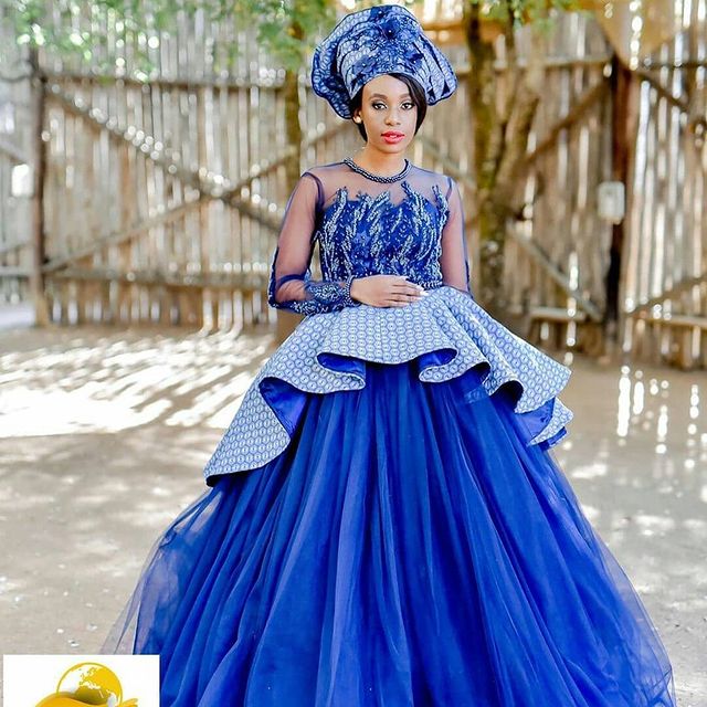 Gorgeous And Classy African Shweshwe Dresses for Women - African10