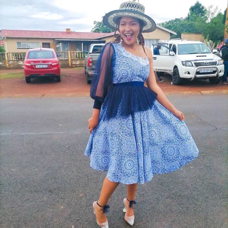 Seshoeshoe Traditional Attire Wedding Outfit 2023 African10 5769