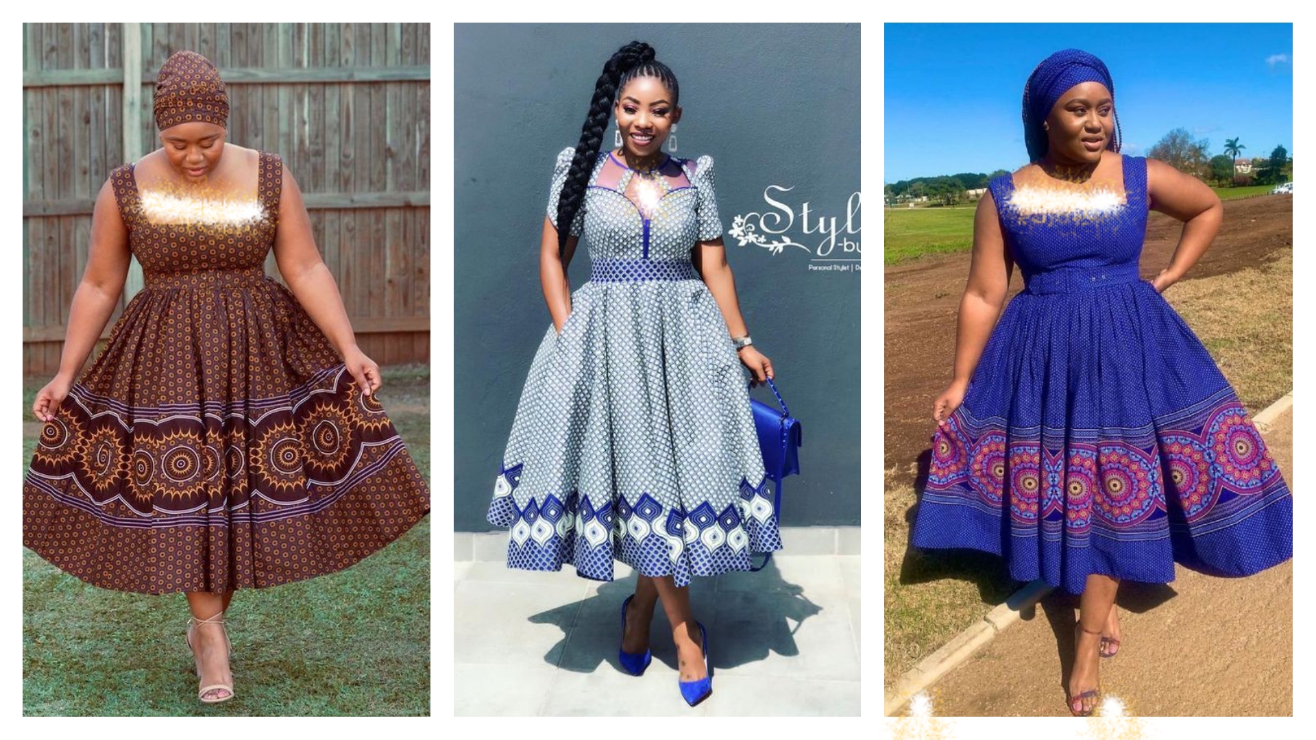 Beautiful Shweshwe Traditional Dresses For Women 2024 – African10